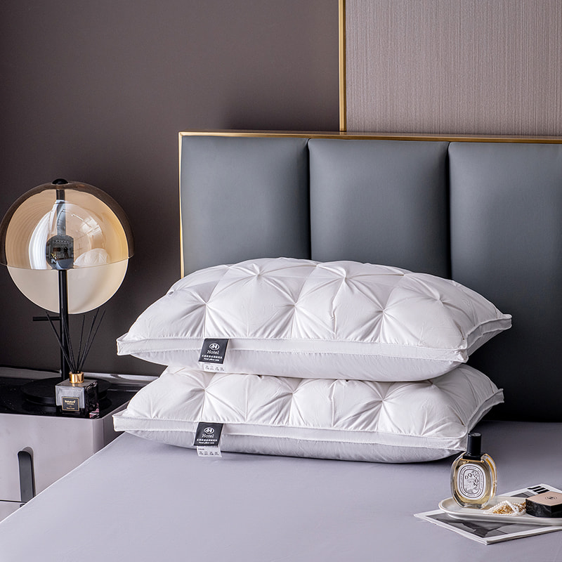 Bumbac cu buton de bumbac, nucleu de pernă de lux în jos